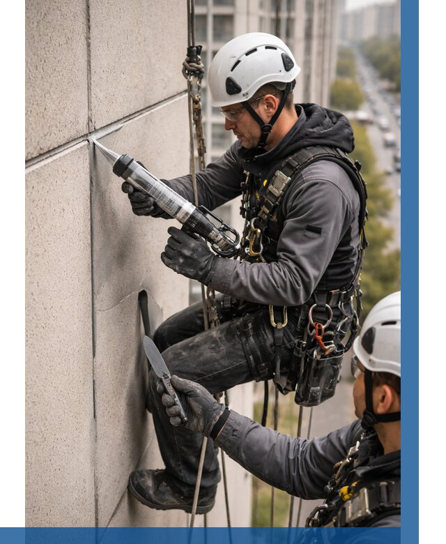 Первичная герметизация швов в Барабинске от 609 р. | ВЫСОТНИК-Ббн