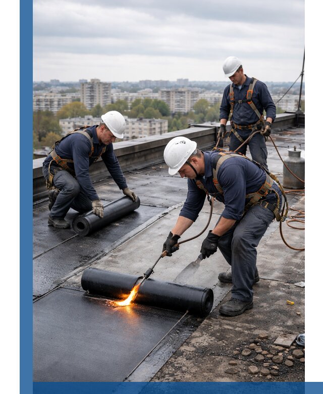 Ремонт наплавляемой кровли в Барабинске качественно и надежно