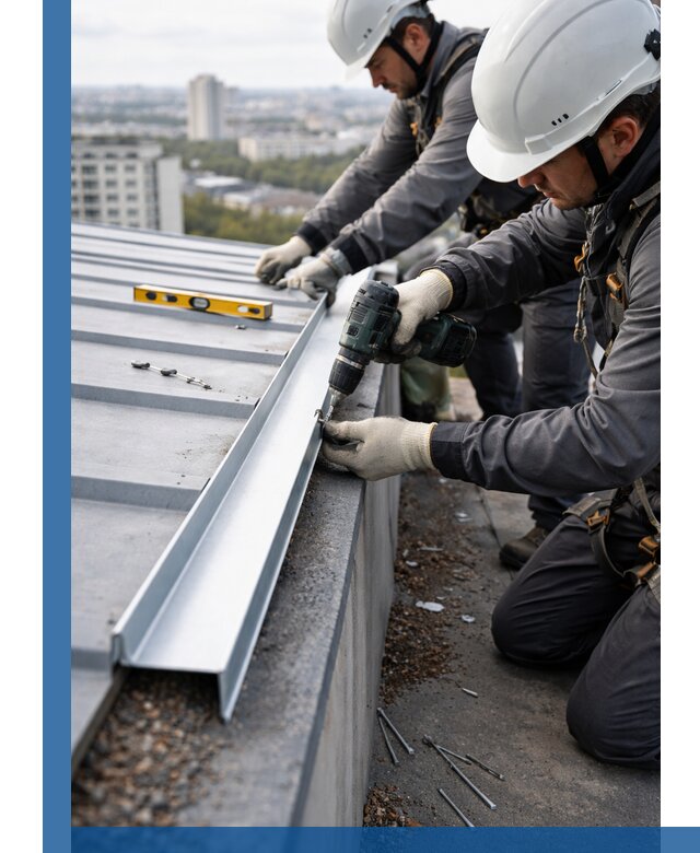 Монтаж капельника на кровле в Барабинске с гарантией качества