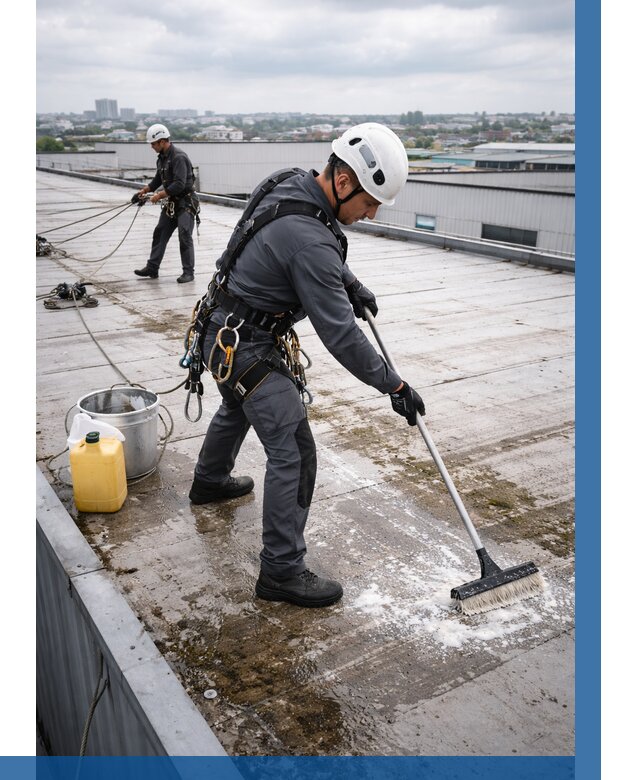 Очистка крыши по графику в Барабинске от 7618 р. | ВЫСОТНИК-Ббн