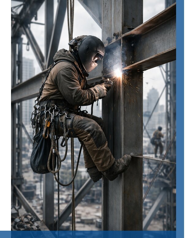 Высотные сварочные работы в Барабинске от 3555 р. | ВЫСОТНИК-Ббн