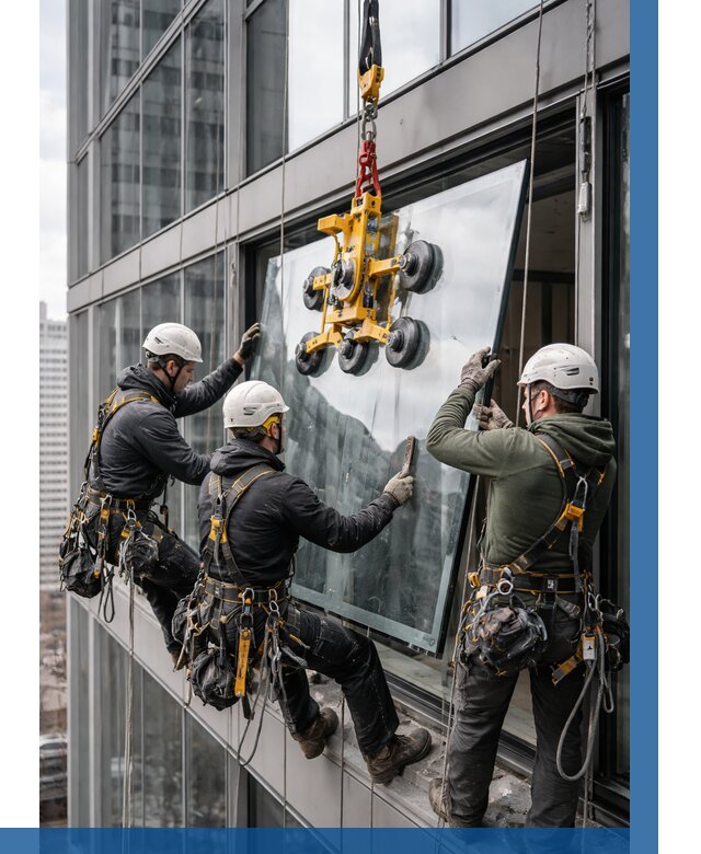 Фасадное остекление зданий под ключ в Барабинске от 10157 р. | ВЫСОТНИК-Ббн