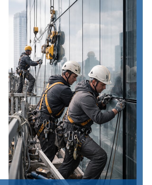 Структурное остекление фасадов в Барабинске от 9649 р. | ВЫСОТНИК-Ббн