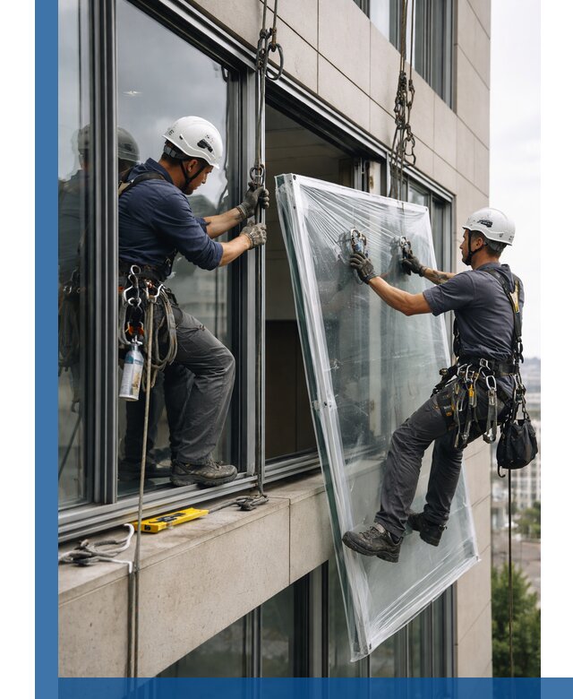 Профессиональная замена стекла в витраже в Барабинске с гарантией