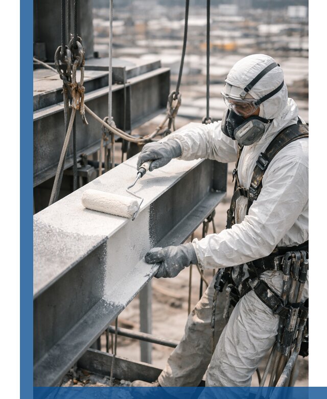 Профессиональная огнезащитная обработка металлоконструкций в Барабинске