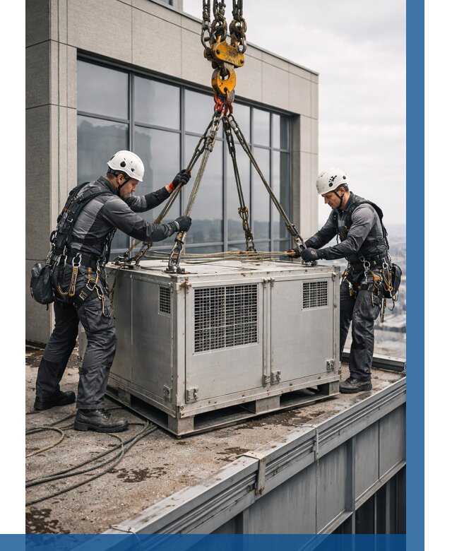 Такелажные работы на высоте в Барабинске от 8126 р. | ВЫСОТНИК-Ббн