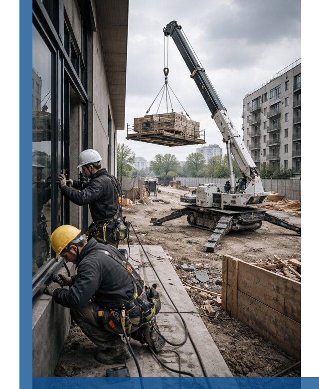 Аренда крана Пионер в Барабинске для строительных работ