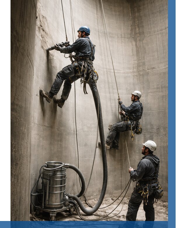 Зачистка силосов в Барабинске от 4571 р. Договор и смета ВЫСОТНИК-Ббн