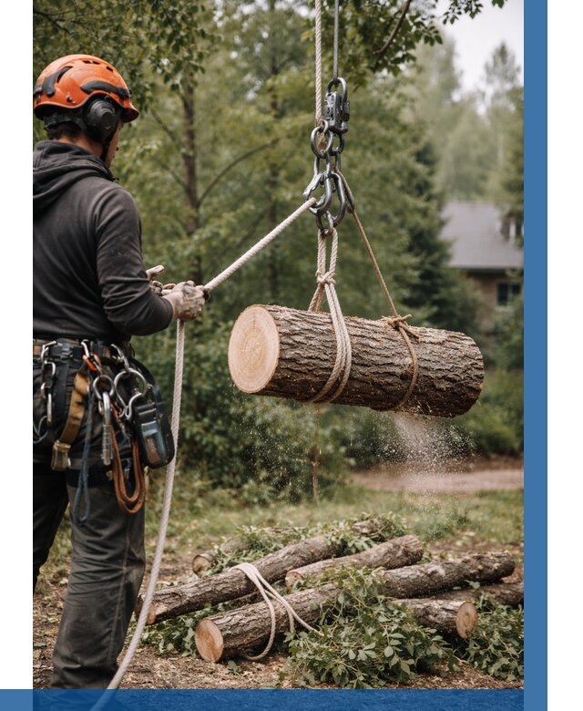 Валка деревьев частями в Барабинске от 7618 р. | ВЫСОТНИК-Ббн